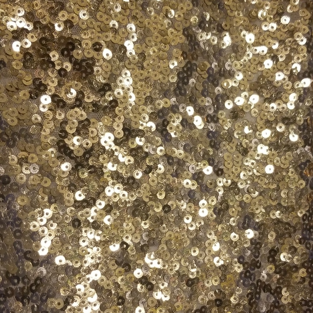 🍃🌺BUYONEGETONE $5 NWT Sequins Gol Skirt🌺🍃 - Picture 3 of 8